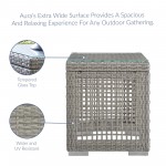 Aura Outdoor Patio Wicker Rattan Side Table