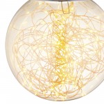 Fairy 12" Amber Glass Globe Ceiling Light Pendant Chandelier