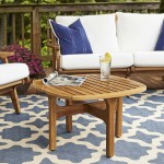 Saratoga Outdoor Patio Teak Coffee Table