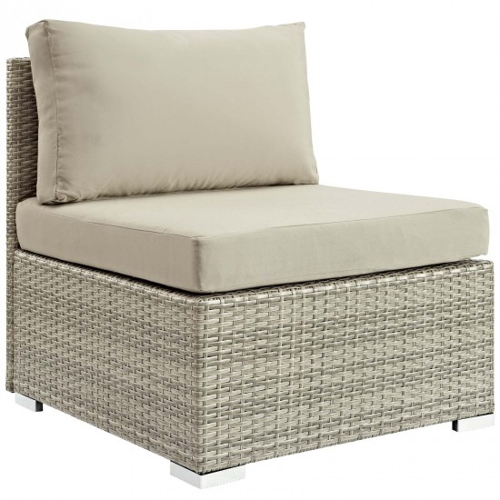 Repose Sunbrella® Fabric Outdoor Patio Armless Chair