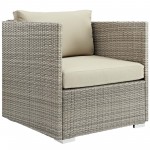 Repose Sunbrella® Fabric Outdoor Patio Armchair