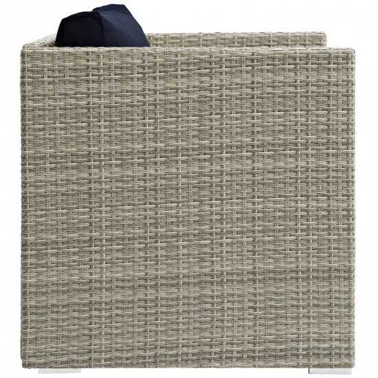 Repose Sunbrella® Fabric Outdoor Patio Armchair