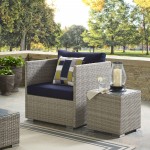 Repose Sunbrella® Fabric Outdoor Patio Armchair