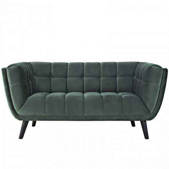 Bestow 2 Piece Performance Velvet Loveseat and Armchair Set