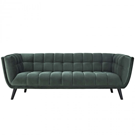 Bestow 2 Piece Performance Velvet Sofa and Loveseat Set