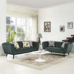 Bestow 2 Piece Performance Velvet Sofa and Loveseat Set