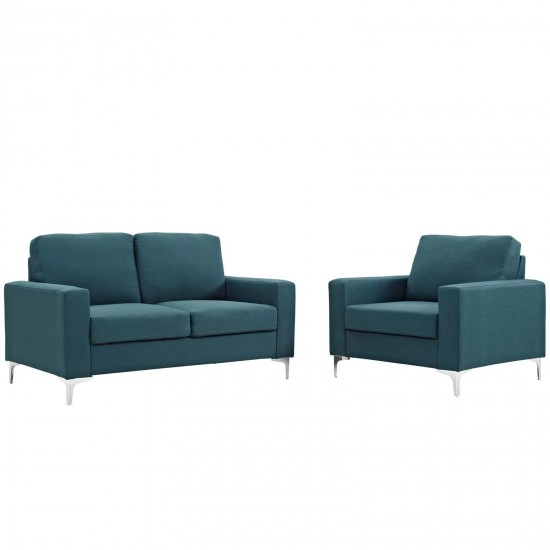 Allure 2 Piece Sofa and Armchair Set