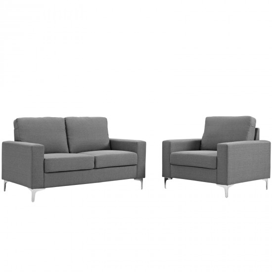 Allure 2 Piece Sofa and Armchair Set