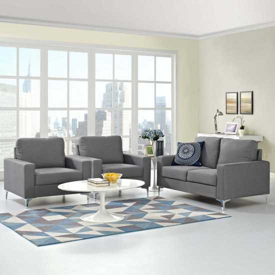 Allure 3 Piece Sofa and Armchair Set