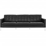 Loft 2 Piece Leather Sofa and Loveseat Set