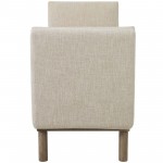 Haven Tufted Button Upholstered Fabric Accent Bench
