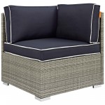 Repose 7 Piece Outdoor Patio Sectional Set