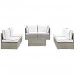 Repose 7 Piece Outdoor Patio Sectional Set