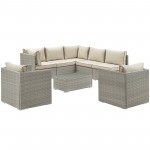 Repose 8 Piece Outdoor Patio Sectional Set