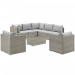 Repose 8 Piece Outdoor Patio Sectional Set