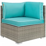 Repose 7 Piece Outdoor Patio Sectional Set