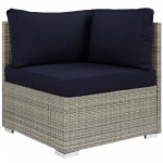 Repose 7 Piece Outdoor Patio Sunbrella® Sectional Set