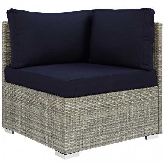 Repose 7 Piece Outdoor Patio Sunbrella® Sectional Set