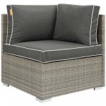 Repose 8 Piece Outdoor Patio Sectional Set