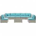 Repose 8 Piece Outdoor Patio Sectional Set