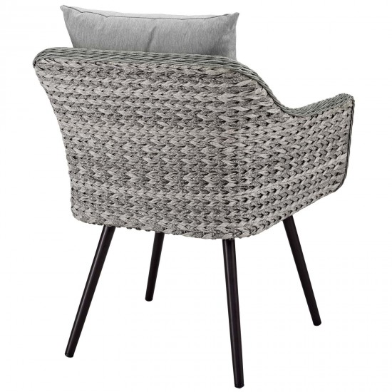 Endeavor Outdoor Patio Wicker Rattan Armchair