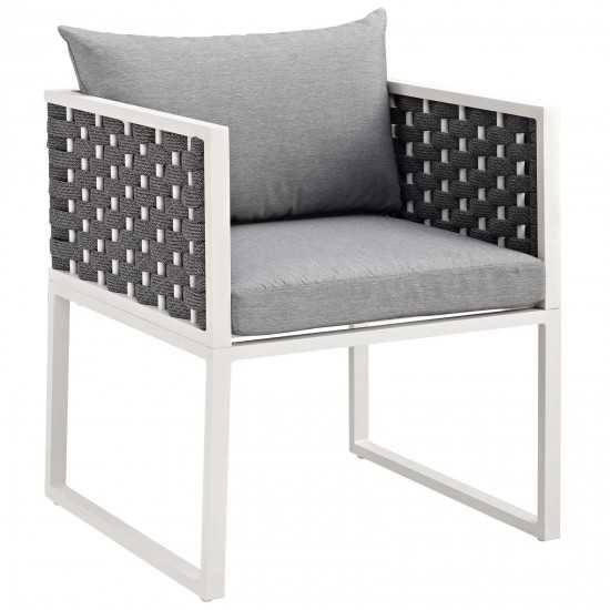 Stance Outdoor Patio Aluminum Dining Armchair