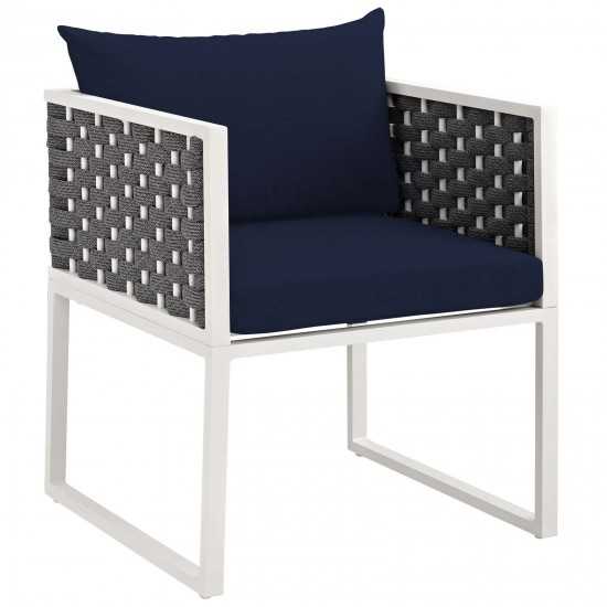 Stance Outdoor Patio Aluminum Dining Armchair