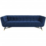 Adept Performance Velvet Sofa