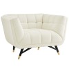 Adept Performance Velvet Armchair