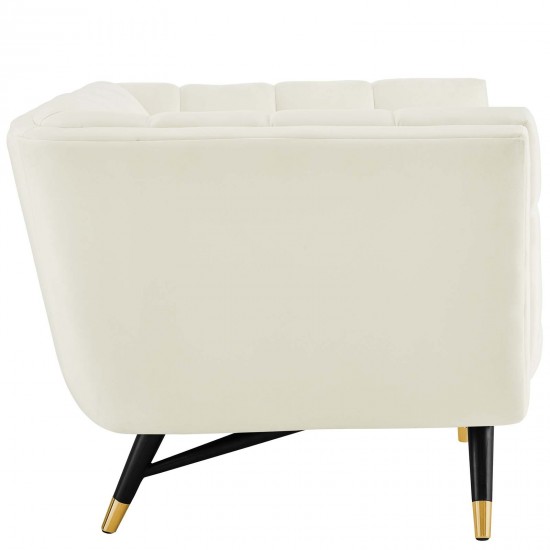 Adept Performance Velvet Armchair