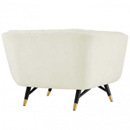 Adept Performance Velvet Armchair