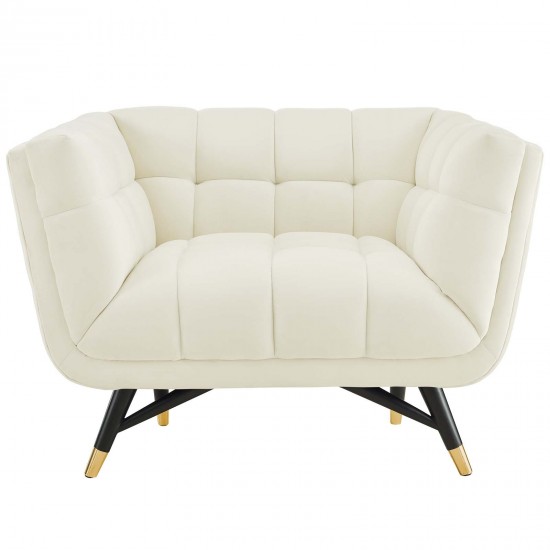 Adept Performance Velvet Armchair