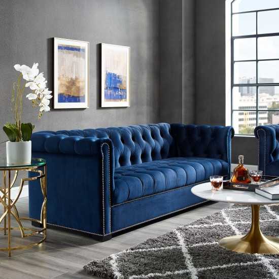 Heritage Performance Velvet Sofa