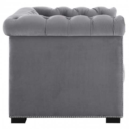 Heritage Performance Velvet Armchair