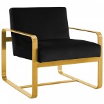 Astute Performance Velvet Armchair