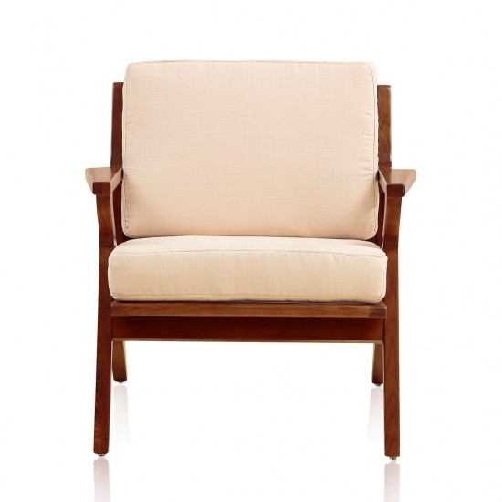 Martelle Chair in Cream and Amber