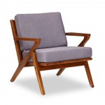 Martelle Chair in Grey and Amber