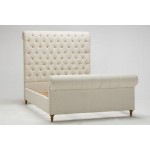 Empire Full-Size Bed in Cream