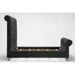 Empire Queen Bed in Charcoal