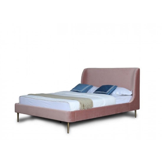 Heather Full-Size Bed in Blush