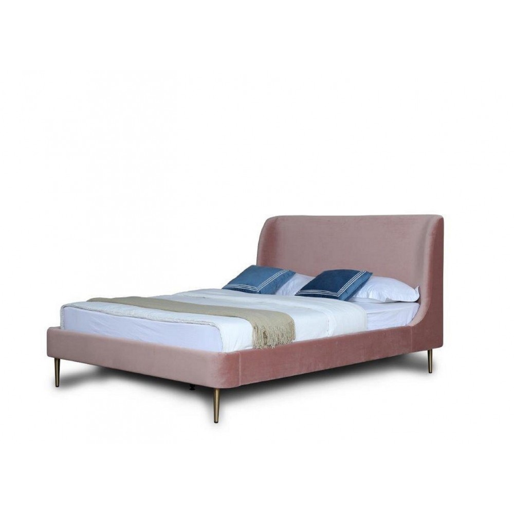 Heather Full-Size Bed in Blush