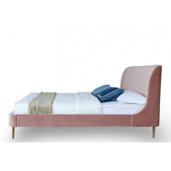 Heather Full-Size Bed in Blush