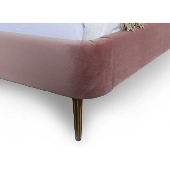 Heather Full-Size Bed in Blush