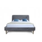 Heather Queen Bed in Grey