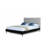 Schwamm Full-Size Bed in Light Grey