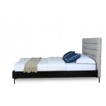 Schwamm Full-Size Bed in Light Grey