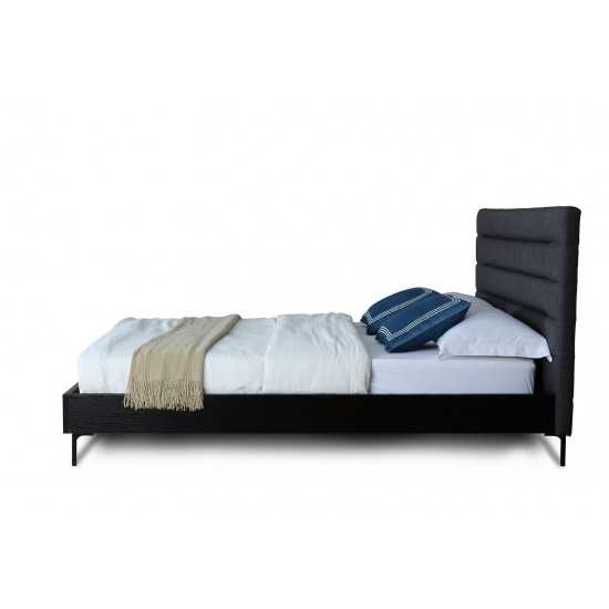Schwamm Queen Bed in Grey