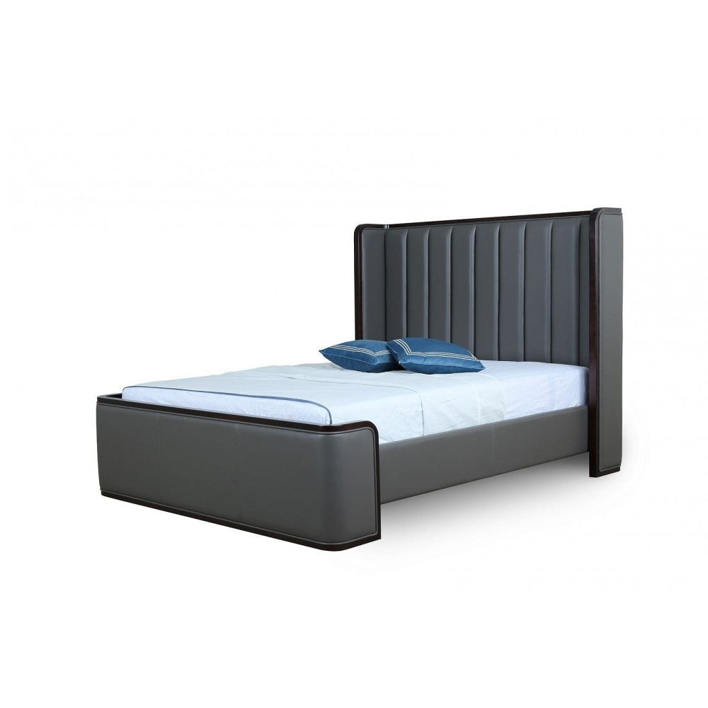 Kingdom Queen-Size Bed in Graphite