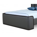 Kingdom Queen-Size Bed in Graphite