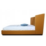 Lenyx Queen-Size Bed in Saddle